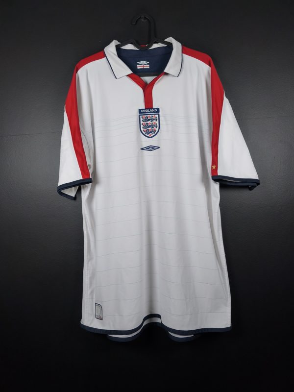 Koszulka piłkarska reprezentacji Anglia 2004/06 Home Umbro [XL]