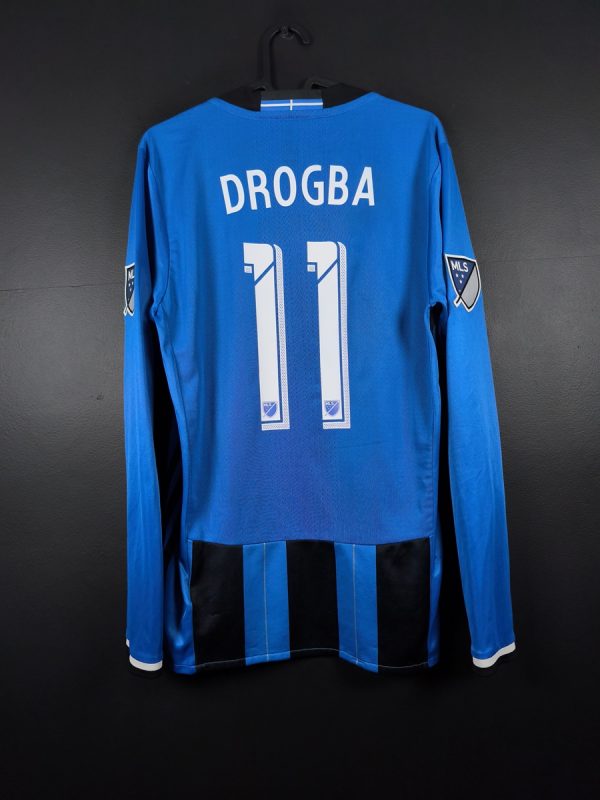 Koszulka piłkarska Montreal Impact 2016/17 Home Adidas Didier Drogba #11 [M] Adizero Long