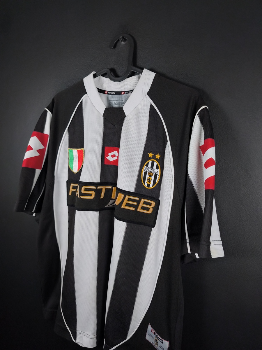 Juventus 2002/03 Home Football Shirt Lotto - photo 3