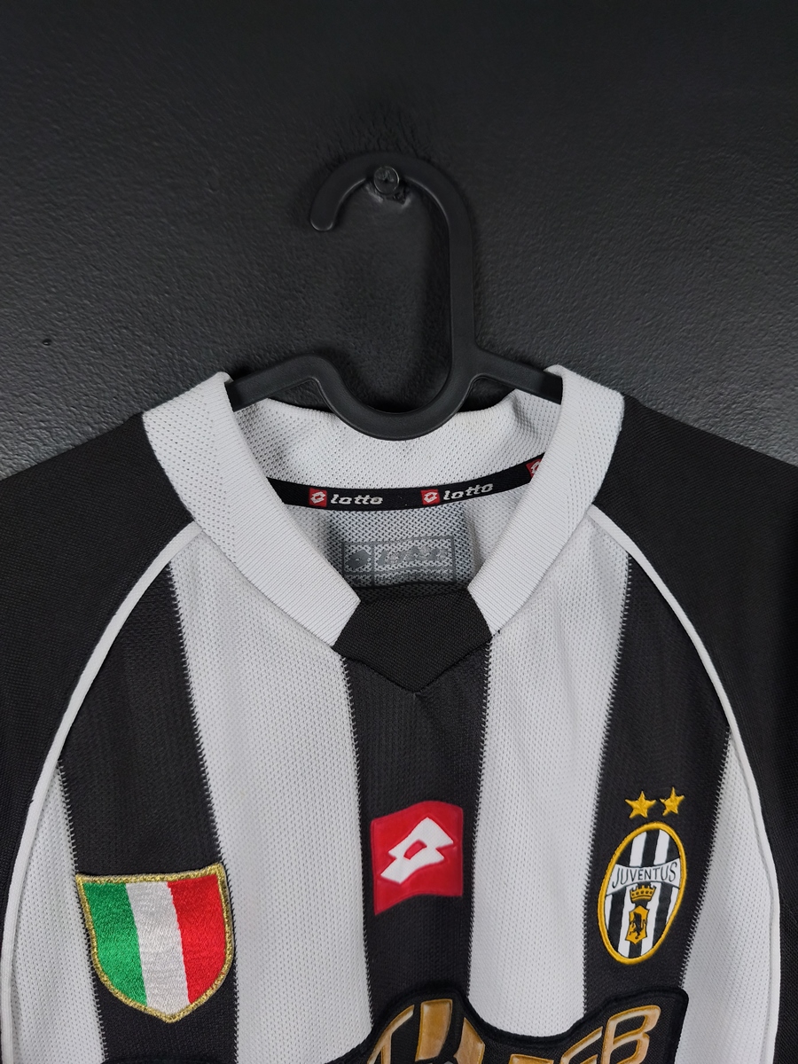 Juventus 2002/03 Home Football Shirt Lotto - photo 5