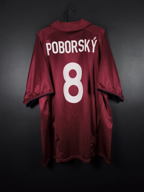 Koszulka piłkarska Sparta Praga 2003/05 Home Nike Karel Poborsky #8 [XL]