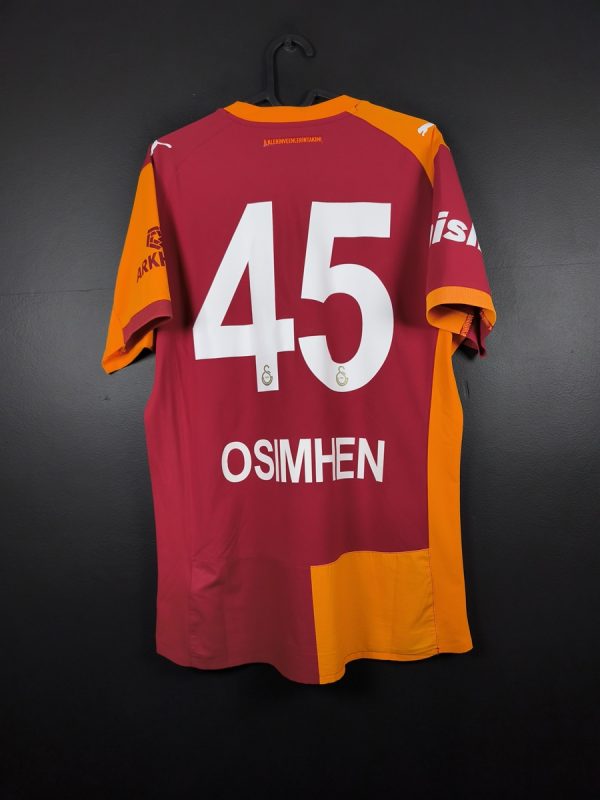 Koszulka piłkarska Galatasaray 2025/26 Home Puma Victor Osimhen #45 [S] Authentic
