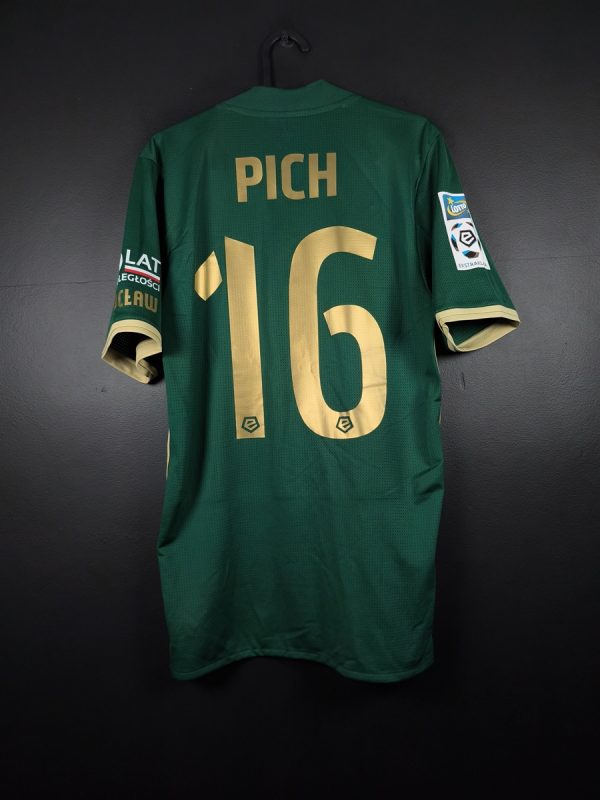 Koszulka piłkarska Śląsk Wrocław 2017/18 Home Adidas Robert Pich #16 [M] Match Issue