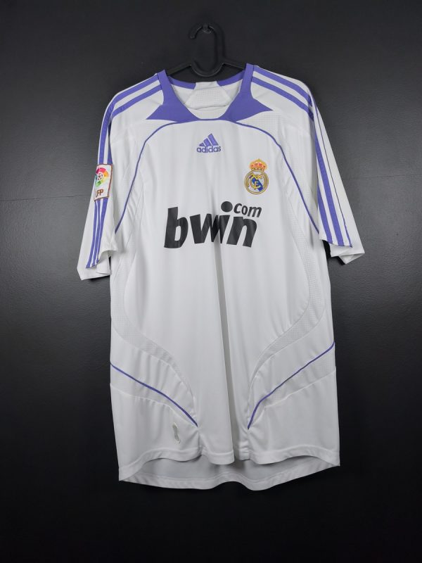 Koszulka piłkarska Real Madryt 2007/08 Home Adidas [L]