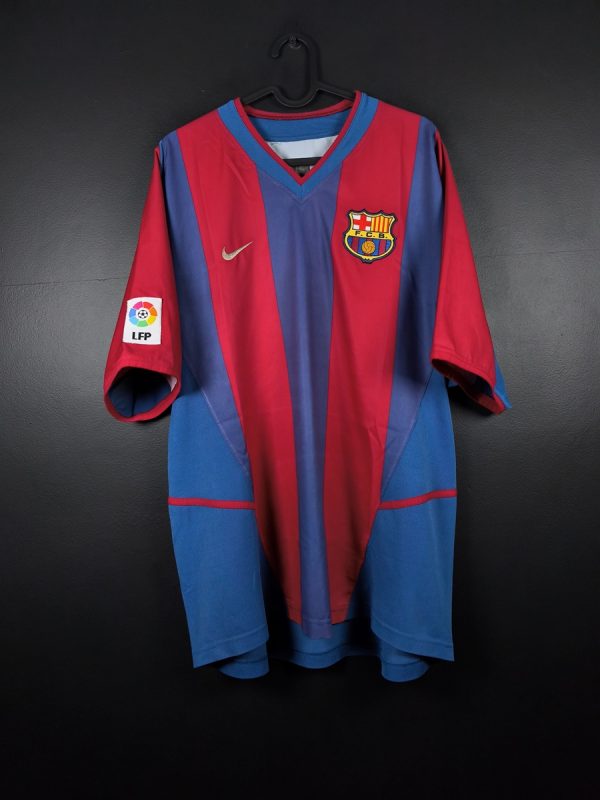 Koszulka piłkarska FC Barcelona 2002/03 Home Nike [L]