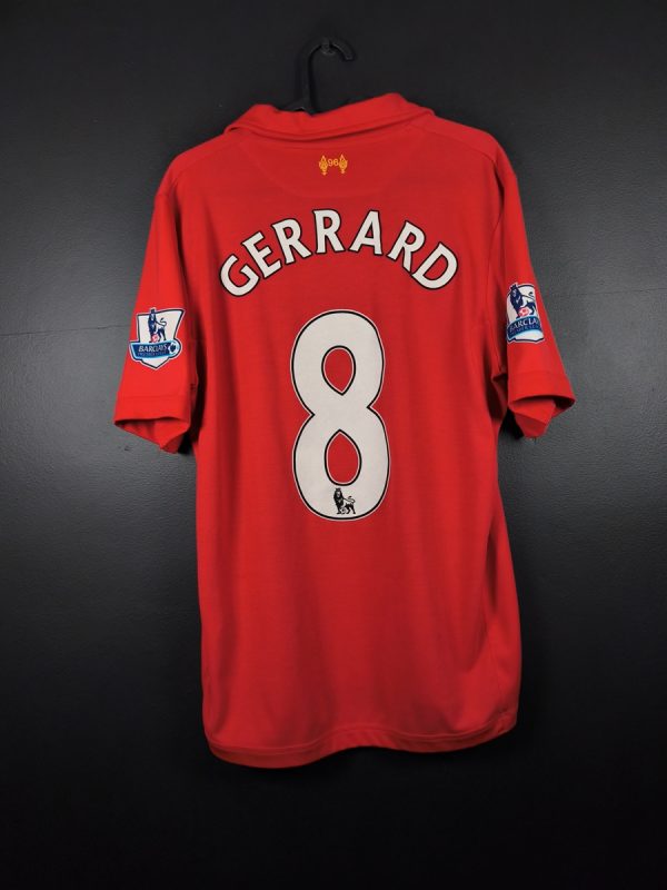 Koszulka piłkarska Liverpool 2012/13 Home Warrior Steven Gerrard #8 [M]
