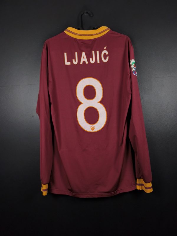 Koszulka piłkarska AS Roma 2013/14 Home In-House Adem Ljajić #8 [M] Match Issue