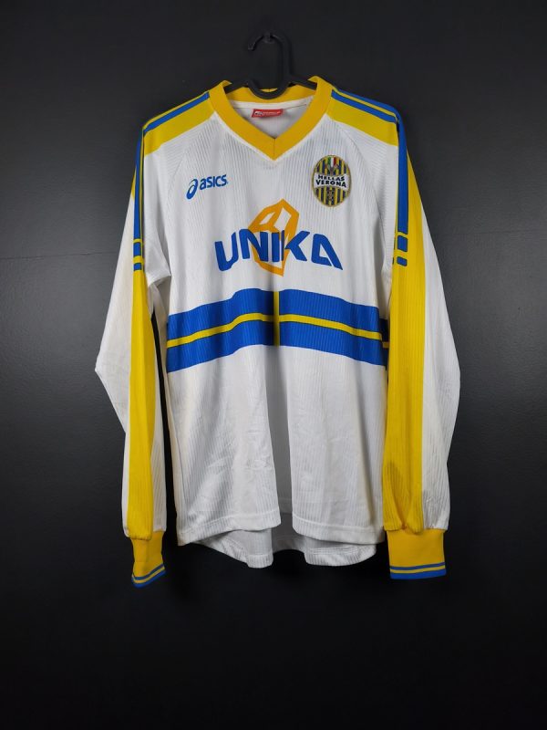 Koszulka piłkarska Hellas Verona 2006/07 Away Asics [M] Long