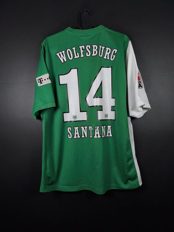 Koszulka piłkarska Vfl Wolfsburg 2006/07 Home Nike Jonathan Santana #14 [L] Match Issue