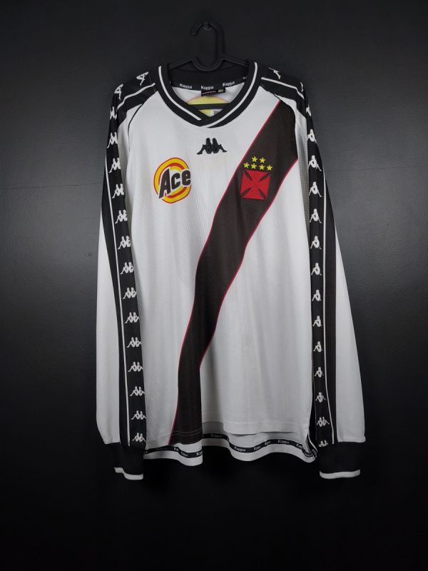 Koszulka piłkarska Vasco da Gama 1999/00 Home Kappa #10 [XL] Long