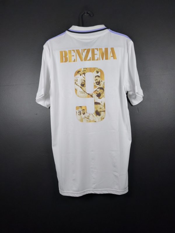 Koszulka piłkarska Real Madryt 2022/23 Home Adidas Benzema #9 [S] Ballon d'or NEW