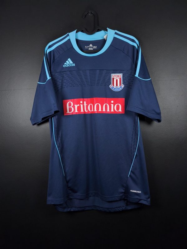 Koszulka piłkarska Stoke City 2010/11 Away Adidas [L] Player Issue