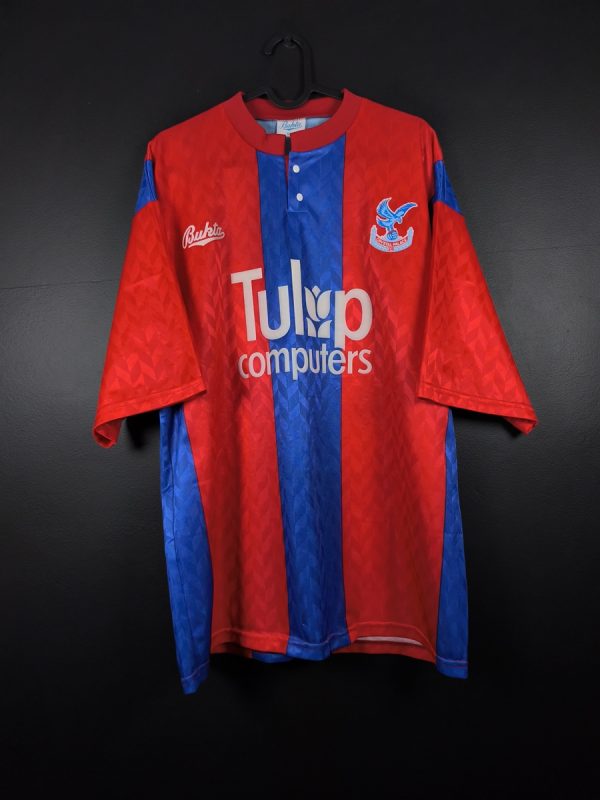 Koszulka piłkarska Crystal Palace 1990/92 Home Bukta [M]