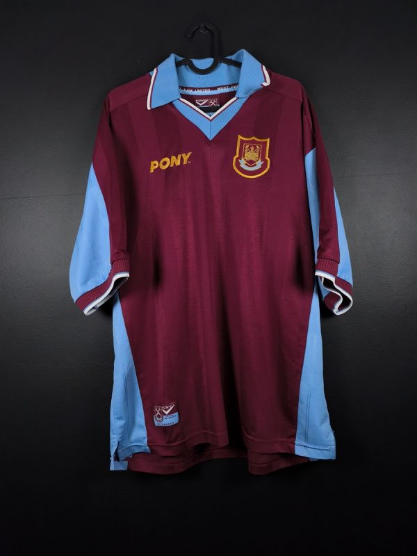 Koszulka piłkarska West Ham United 1997/98 Home Pony [L]