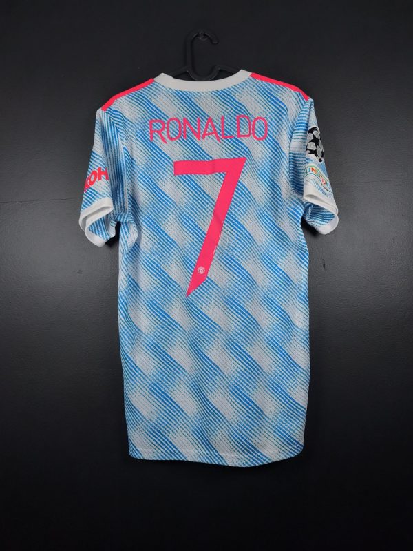 Koszulka piłkarska Manchester United 2021/22 Away Adidas Cristiano Ronaldo #7 [S] UCL