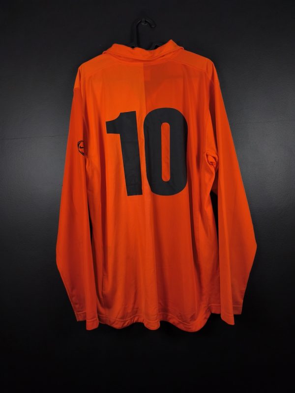 Koszulka piłkarska Zagłębie Lubin 2007/08 Home Nike #10 [L] Player Issue Long