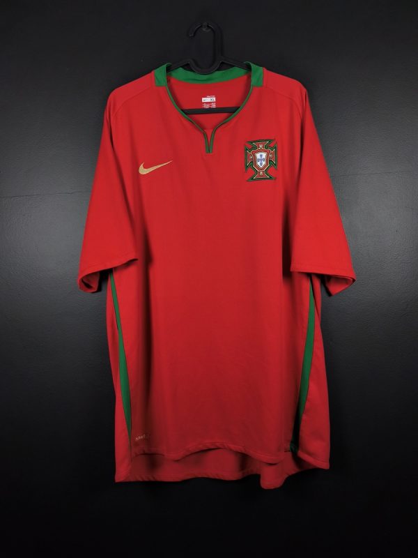 Koszulka piłkarska reprezentacji Portugalia 2008/10 Home Nike [XL]