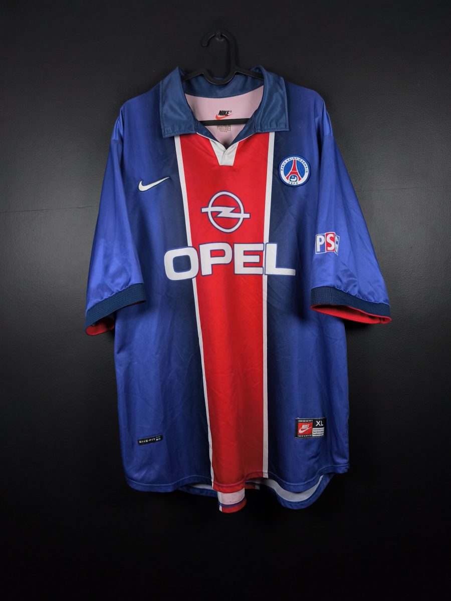 Paris Saint-Germain 1998/99 Home Football Shirt Nike Christian #7 - photo 2