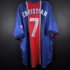 Paris Saint-Germain 1998/99 Home Football Shirt Nike Christian #7