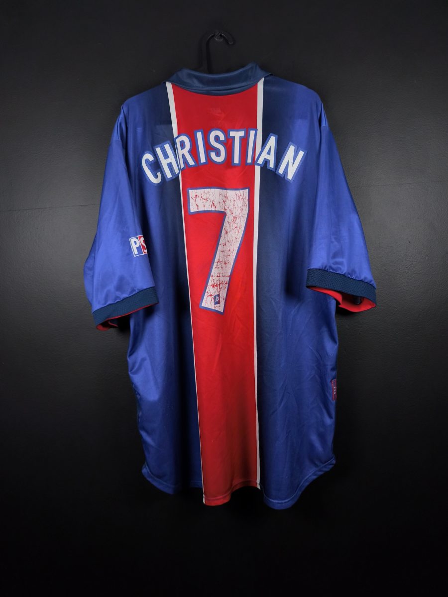 Paris Saint-Germain 1998/99 Home Football Shirt Nike Christian #7