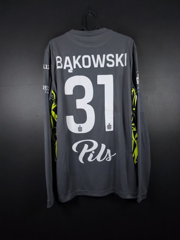 Koszulka piłkarska Lech Poznań 2024/25 GK Macron Krzysztof Bąkowski #31 [L] Match Issue