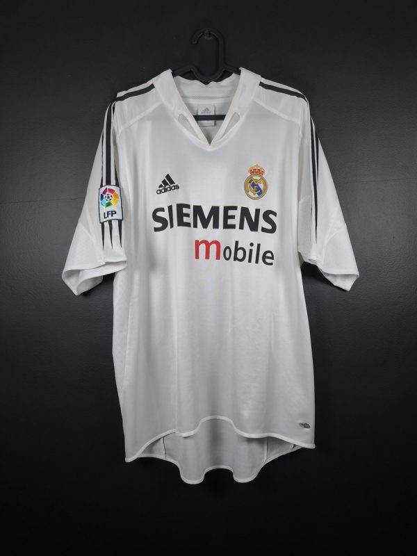 Koszulka piłkarska Real Madryt 2004/05 Home Adidas [L]