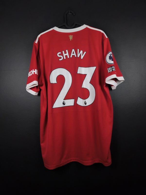 Koszulka piłkarska Manchester United 2021/22 Home Adidas Luke Shaw #23 [XL]