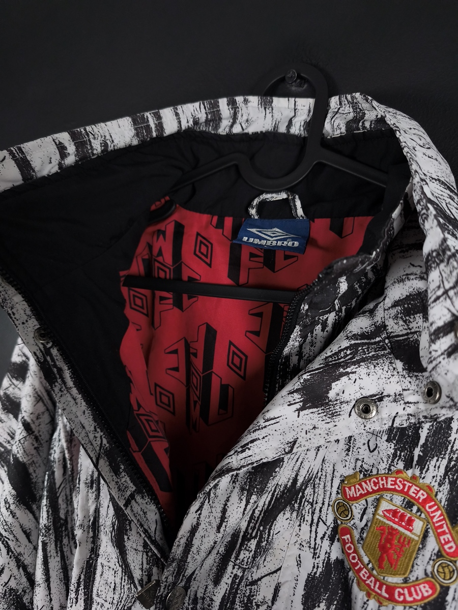 Manchester United 1992/93 Jacket Presentation Umbro - photo 6