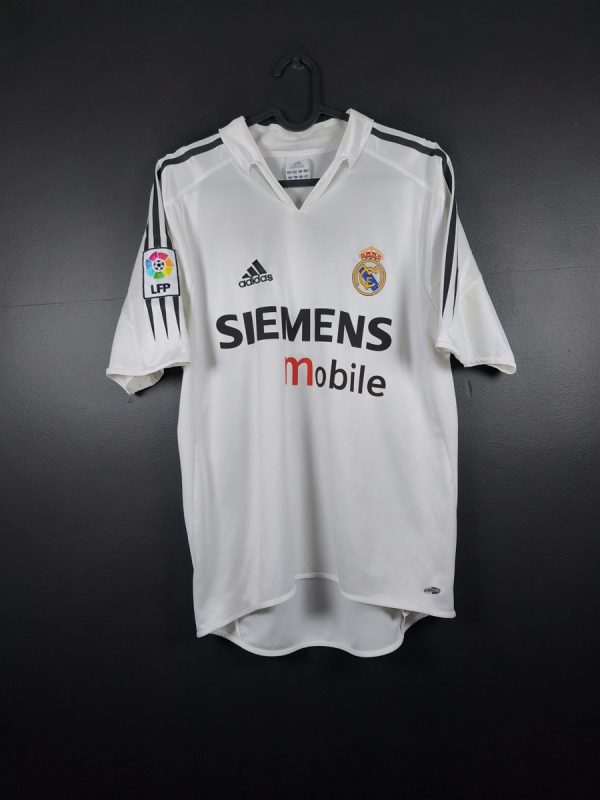 Koszulka piłkarska Real Madryt 2004/05 Home Adidas [S]
