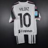 Juventus 2025/26 Home Football Shirt Adidas Yildiz #10 Authentic