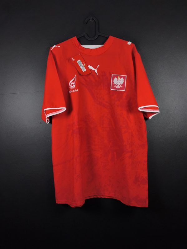 Koszulka piłkarska reprezentacji Polska 2006/08 Away Puma [M] Husaria NEW