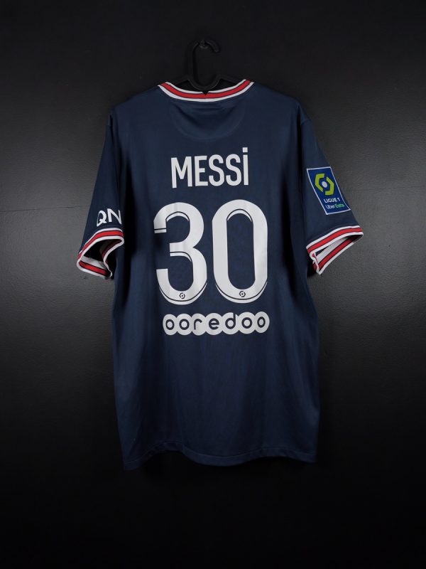 Koszulka piłkarska Paris Saint-Germain 2021/22 Home Air Jordan Leo Messi #30 [L]