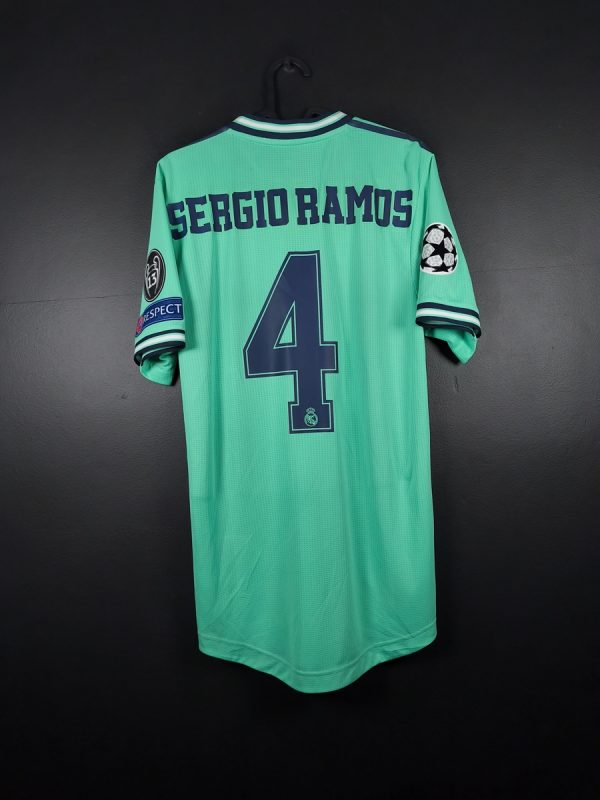 Koszulka piłkarska Real Madryt 2019/20 Third Adidas Sergio Ramos #4 [S] UCL NEW