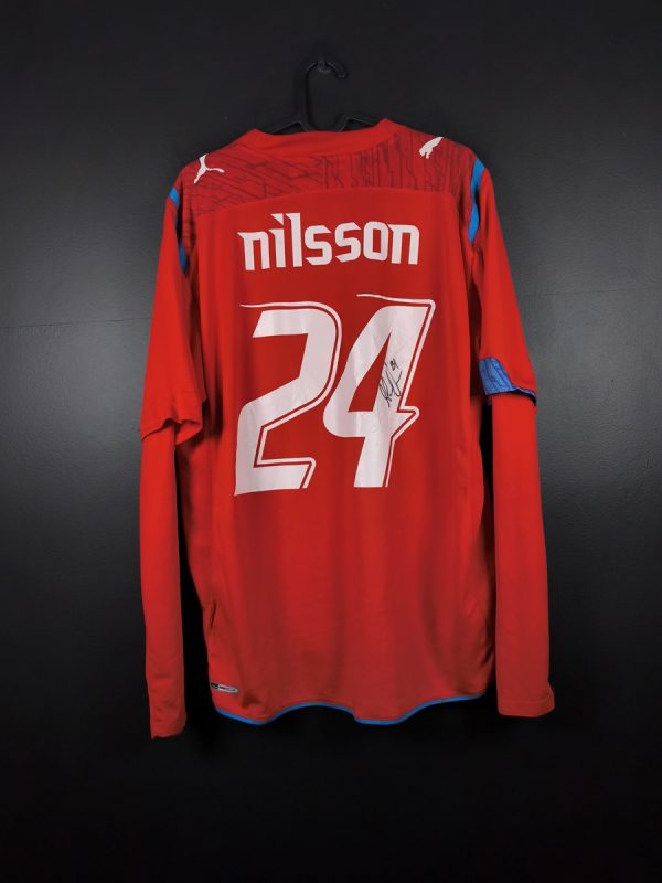 Koszulka piłkarska Helsingborgs IF 2009/10 GK Puma Hampus Nilsson #24 [XL] Autograf