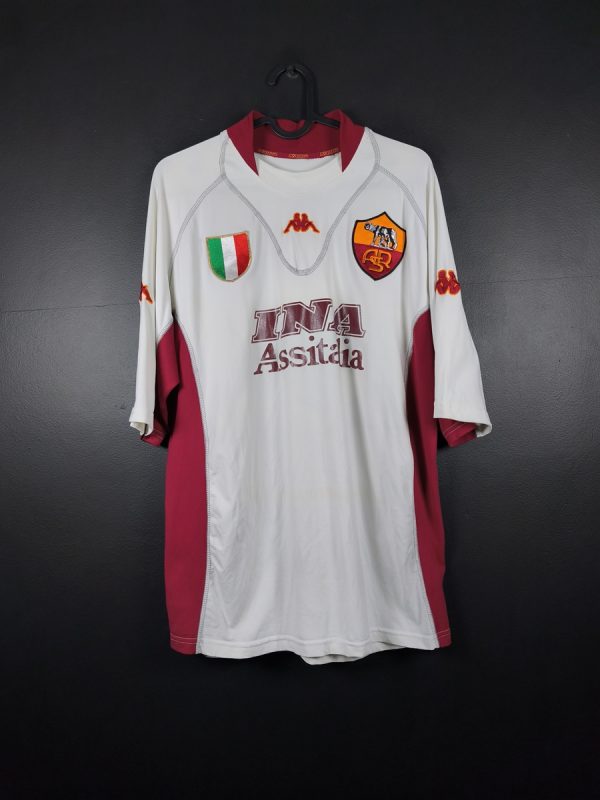Koszulka piłkarska AS Roma 2001/02 Away Kappa [XXL]