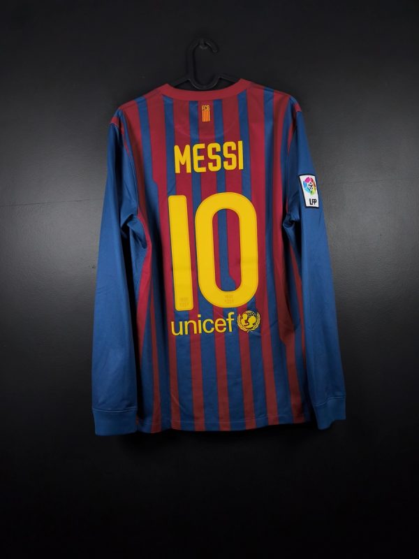 Koszulka piłkarska FC Barcelona 2011/12 Home Nike Leo Messi #10 [S] Long