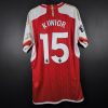 Arsenal 2023/24 Home Football Shirt Adidas Jakub Kiwior #15