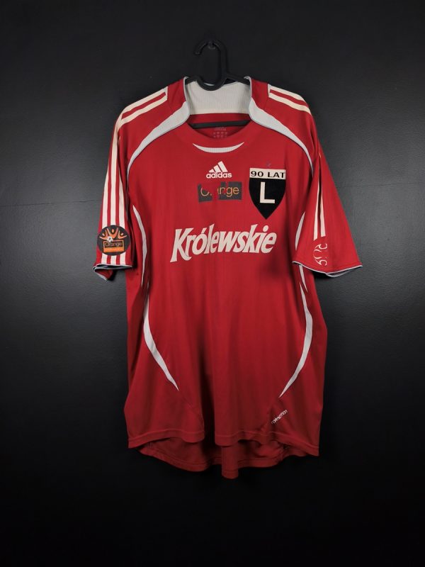 Koszulka piłkarska Legia Warszawa 2006/07 Away Adidas [XL] Player Issue