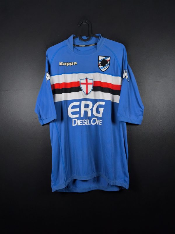 Koszulka piłkarska Sampdoria 2009/10 Home Kappa [L]