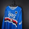 Koszulka piłkarska UC Sampdoria 2002/03 Home Asics Vincenzo Iacopino #11 Match Issue - zdjęcie 4