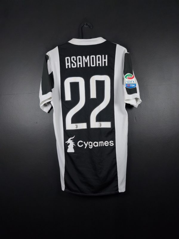 Koszulka piłkarska Juventus 2017/18 Home Adidas Kwadwo Asamoah #22 [M] Match Issue