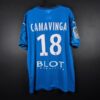 Stade Rennais 2019/20 Away Football Shirt Puma Eduardo Camavinga #18