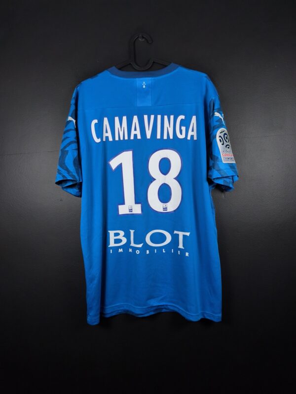 Koszulka piłkarska Stade Rennais 2019/20 Away Puma Eduardo Camavinga #18