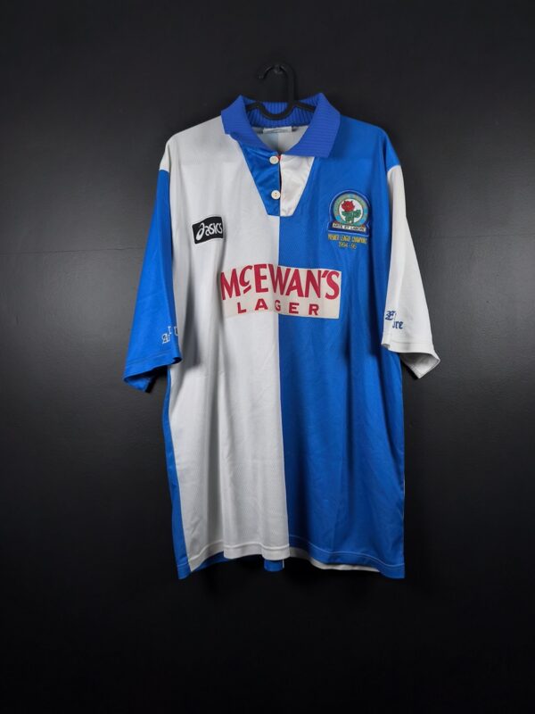 Koszulka piłkarska Blackburn Rovers 1994/95 Home Asics