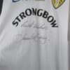 Koszulka piłkarska Leeds United 2000/02 Home Nike Player Issue David O'Leary Autograf - zdjęcie 3