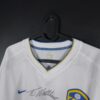 Koszulka piłkarska Leeds United 2000/02 Home Nike Player Issue David O'Leary Autograf - zdjęcie 6