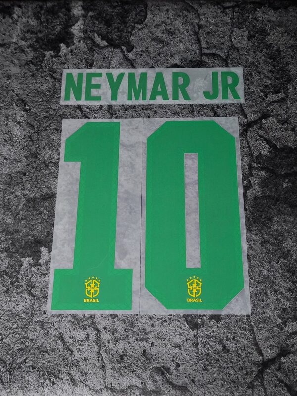 Reprezentacja Brazylia 2020/21 Home Neymar Jr #10 Nameset