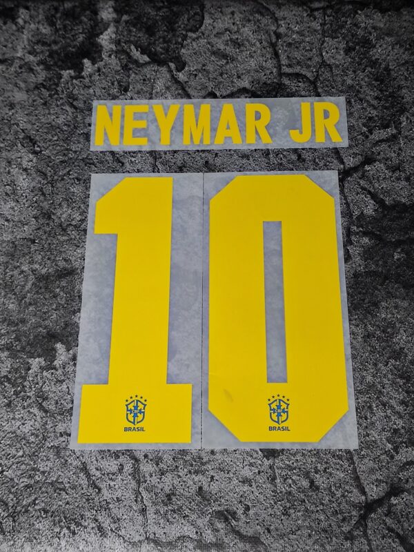 Reprezentacja Brazylia 2020/21 Away Neymar Jr #10 Nameset