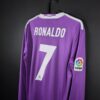 Koszulka piłkarska Real Madryt 2016/17 Away Adidas Cristiano Ronaldo #7 Long - zdjęcie 3
