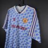 Koszulka piłkarska Manchester United 1990/92 Away Adidas - zdjęcie 3